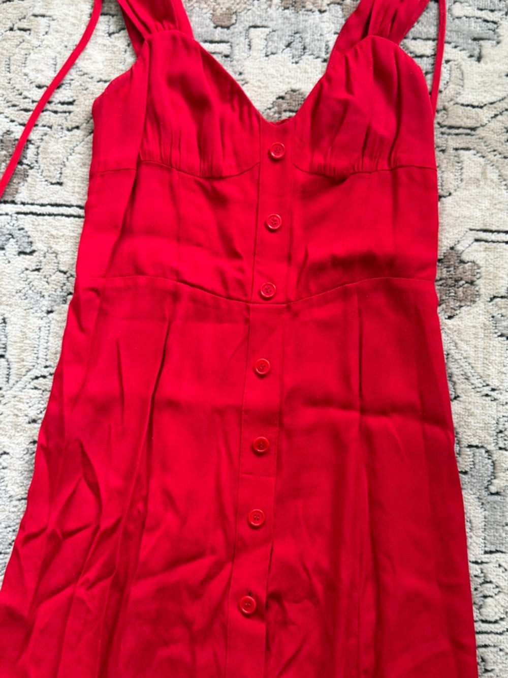 Reformation Luke Button-Down Dress, size 8 - Picture 5 of 8